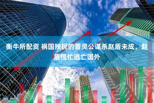 衡牛所配资 祸国殃民的晋灵公谋杀赵盾未成，赵盾慌忙逃亡国外